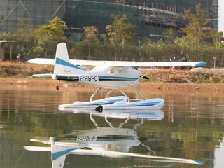 Радиоуправляемый самолет Top RC Cessna 1.5m C185 PRO на поплавках KIT top065A — фото 8
