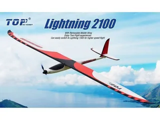Радиоуправляемый планер Top RC Lightning 2100 (Propeller Power System) 2100мм KIT top090A — фото 6