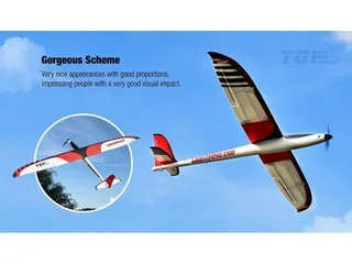 Радиоуправляемый планер Top RC Lightning 2100 (Propeller Power System) 2100мм KIT top090A — фото 7