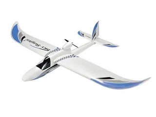 Радиоуправляемый планер Top RC SKY SURFER синий 1400мм 2.4G 4-ch LiPo RTF top068C — фото 4