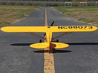 Радиоуправляемый самолет Top RC J3 желтый 1400мм KIT top066A — фото 10