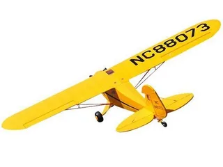 Радиоуправляемый самолет Top RC J3 желтый 1400мм KIT top066A — фото 3