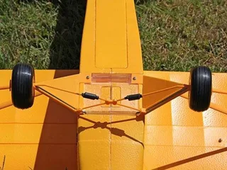 Радиоуправляемый самолет Top RC J3 желтый 1400мм KIT top066A — фото 5