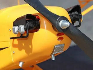 Радиоуправляемый самолет Top RC J3 желтый 1400мм KIT top066A — фото 6