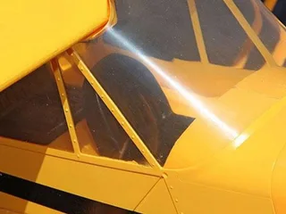 Радиоуправляемый самолет Top RC J3 желтый 1400мм KIT top066A — фото 7