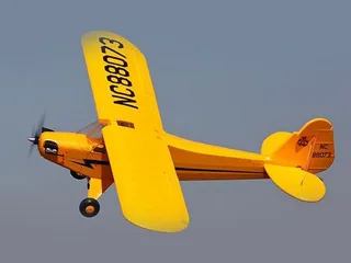 Радиоуправляемый самолет Top RC J3 желтый 1400мм KIT top066A — фото 8