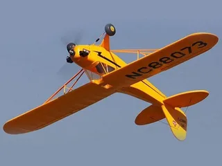 Радиоуправляемый самолет Top RC J3 желтый 1400мм KIT top066A — фото 9