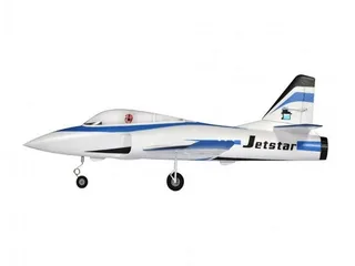 Р/У самолет Top RC Jet Star голубой 800 мм импеллер 65мм top029B PNP — фото 5