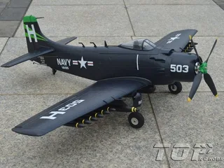 Радиоуправляемый самолет Top RC A1 Sky Raider Pro белый 800мм flight controller PNP top027D — фото 11