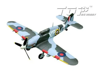 Радиоуправляемый самолет Top RC Hurricane Pro зеленый 750мм flight controller PNP top013D — фото 2