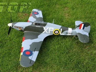 Радиоуправляемый самолет Top RC Hurricane Pro зеленый 750мм flight controller PNP top013D — фото 5