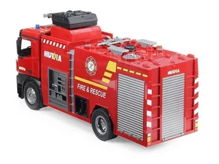 Радиоуправляемая пожарная машина HUI NA TOYS 2.4G 22CH 1/14 RTR HN1562 — фото 4