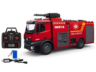 Радиоуправляемая пожарная машина HUI NA TOYS 2.4G 22CH 1/14 RTR HN1562 — фото 9