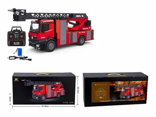 Радиоуправляемая пожарная машина-лестница HUI NA TOYS 2.4G 22CH 1/14 RTR HN1561 — фото 6