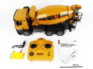 Радиоуправляемая бетономешалка HUI NA TOYS 2.4G 10CH 1/14 RTR HN1574 — фото 13