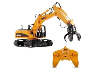 Радиоуправляемый экскаватор c шаровым захватом HUI NA TOYS 2.4G 16CH 1/14 RTR HN1571 — фото 12