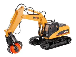 Радиоуправляемый экскаватор c шаровым захватом HUI NA TOYS 2.4G 16CH 1/14 RTR HN1571 — фото 13