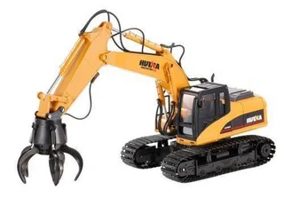 Радиоуправляемый экскаватор c шаровым захватом HUI NA TOYS 2.4G 16CH 1/14 RTR HN1571 — фото 3
