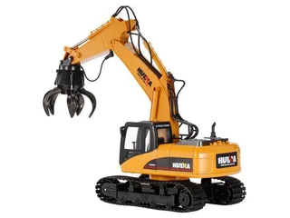 Радиоуправляемый экскаватор c шаровым захватом HUI NA TOYS 2.4G 16CH 1/14 RTR HN1571 — фото 5