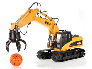 Радиоуправляемый экскаватор c шаровым захватом HUI NA TOYS 2.4G 16CH 1/14 RTR HN1571 — фото 8
