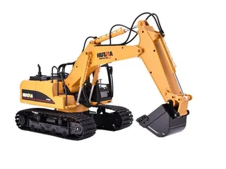 Радиоуправляемый экскаватор HUI NA TOYS 2.4G 15CH 1/14 RTR HN1550 — фото 8