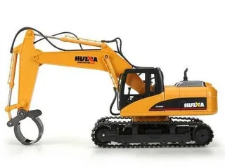 Экскаватор c погрузчиком бревен HUI NA TOYS 2.4G 16CH 1/14 RTR HN1570