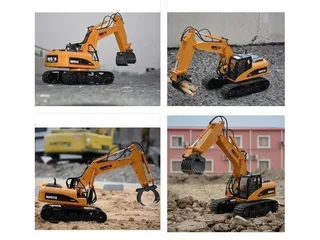 Радиоуправляемый экскаватор c погрузчиком бревен HUI NA TOYS 2.4G 16CH 1/14 RTR HN1570 — фото 15