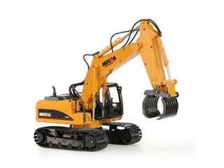 Радиоуправляемый экскаватор c погрузчиком бревен HUI NA TOYS 2.4G 16CH 1/14 RTR HN1570 — фото 3