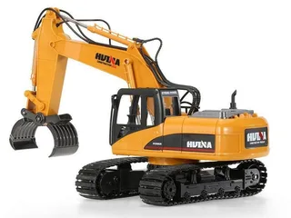 Радиоуправляемый экскаватор c погрузчиком бревен HUI NA TOYS 2.4G 16CH 1/14 RTR HN1570 — фото 4