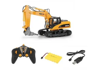 Радиоуправляемый экскаватор c отбойным молотом HUI NA TOYS 2.4G 16CH 1/14 RTR HN1560 — фото 11