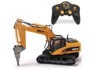 Радиоуправляемый экскаватор c отбойным молотом HUI NA TOYS 2.4G 16CH 1/14 RTR HN1560 — фото 12