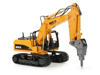 Радиоуправляемый экскаватор c отбойным молотом HUI NA TOYS 2.4G 16CH 1/14 RTR HN1560 — фото 3