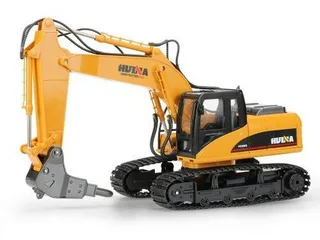 Радиоуправляемый экскаватор c отбойным молотом HUI NA TOYS 2.4G 16CH 1/14 RTR HN1560 — фото 5