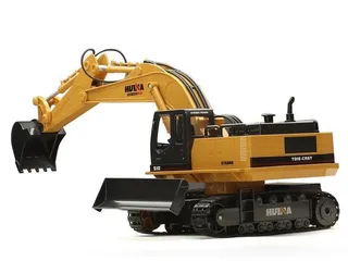 Радиоуправляемый экскаватор HUI NA TOYS 2.4G 11CH 1/16 RTR HN1510 — фото 5
