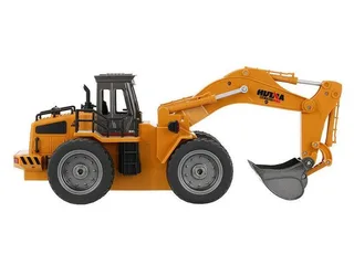 Радиоуправляемый экскаватор HUI NA TOYS 2.4G 6CH 1/18 RTR HN1530 — фото 4