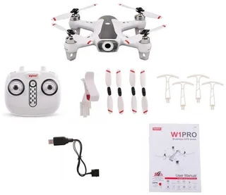 Квадрокоптер с камерой 4К Syma W1PRO 4K FPV GPS 2.4G — фото 7
