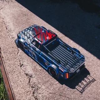 Радиоуправляемая машина 1:7 ARRMA INFRACTION 6S BLX V2 All-Road Truck RTR (синий) ARA7615V2T1 — фото 4