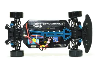 Радиоуправляемый машинка для дрифта HSP Flying Fish 1 - 1:10 4WD - 94123PRO-12335 (Кузов Nissan R34 Skyline) — фото 10