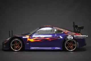 Радиоуправляемая машинка для дрифта HSP Flying Fish 1 - 1:10 4WD Кузов Nissan 350Z — фото 12
