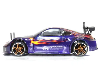 Радиоуправляемая машинка для дрифта HSP Flying Fish 1 - 1:10 4WD Кузов Nissan 350Z — фото 4
