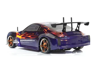 Радиоуправляемая машинка для дрифта HSP Flying Fish 1 - 1:10 4WD Кузов Nissan 350Z — фото 5
