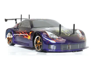 Радиоуправляемая машинка для дрифта HSP Flying Fish 1 - 1:10 4WD Кузов Nissan 350Z — фото 9