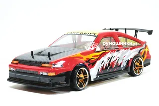 Для дрифта HSP Flying Fish 1 - 1:10 4WD - 94123-12318 Toyota Trueno AE86 Хачироку