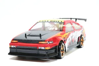 Радиоуправляемый машина для дрифта HSP Flying Fish 1 - 1:10 4WD - 94123-12318 Toyota Trueno AE86 Хачироку — фото 3