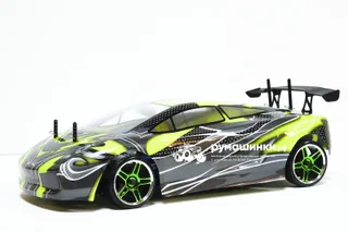 Радиоуправляемый модель для дрифта HSP Flying Fish 1 - 1:10 4WD - 94123-10030-2 кузов Lamborghini gallardo — фото 3
