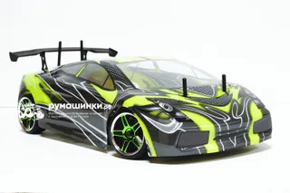 Радиоуправляемый модель для дрифта HSP Flying Fish 1 - 1:10 4WD - 94123-10030-2 кузов Lamborghini gallardo — фото 4