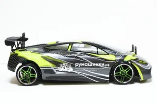 Радиоуправляемый модель для дрифта HSP Flying Fish 1 - 1:10 4WD - 94123-10030-2 кузов Lamborghini gallardo — фото 5