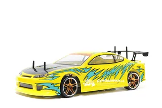 Радиоуправляемый машина для дрифта HSP Flying Fish 1 - 1:10 4WD - 94123-12362 кузов Nissan Silvia S15 — фото 3