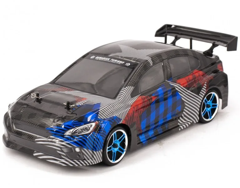 Радиоуправляемая модель машины для дрифта HSP Flying Fish 1 - 1:10 4WD - 94123-STI кузов Subaru STI