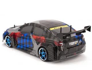 Радиоуправляемая модель машины для дрифта HSP Flying Fish 1 - 1:10 4WD - 94123-STI кузов Subaru STI — фото 2